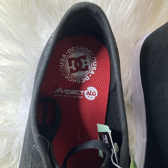 DC Shoes Manual RT S Skate Shoes - ADYS300592 - US Mens 11 - Black White NWOB!! - Picture 2 of 10